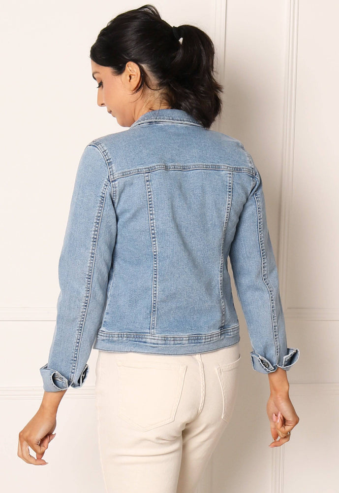 
                  
                    ONLY Wonder Classic Denim Jacket in Light Blue - One Nation Clothing
                  
                