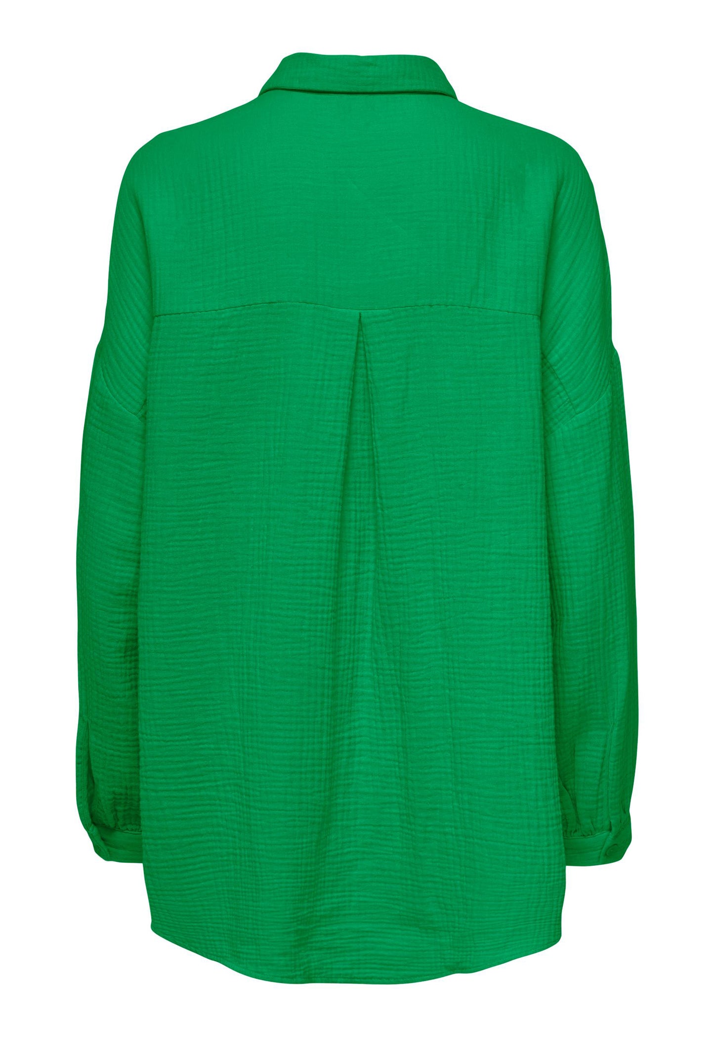 
                  
                    ONLY Thyra Oversized Cotton Cheesecloth Beach Shirt in Green - One Nation Clothing
                  
                