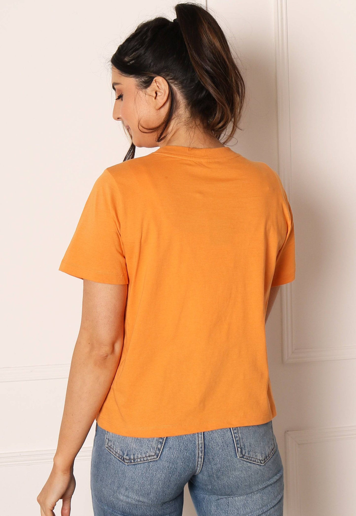 
                  
                    JDY Wild Kisses Graphic Tee in Orange & Black - One Nation Clothing
                  
                
