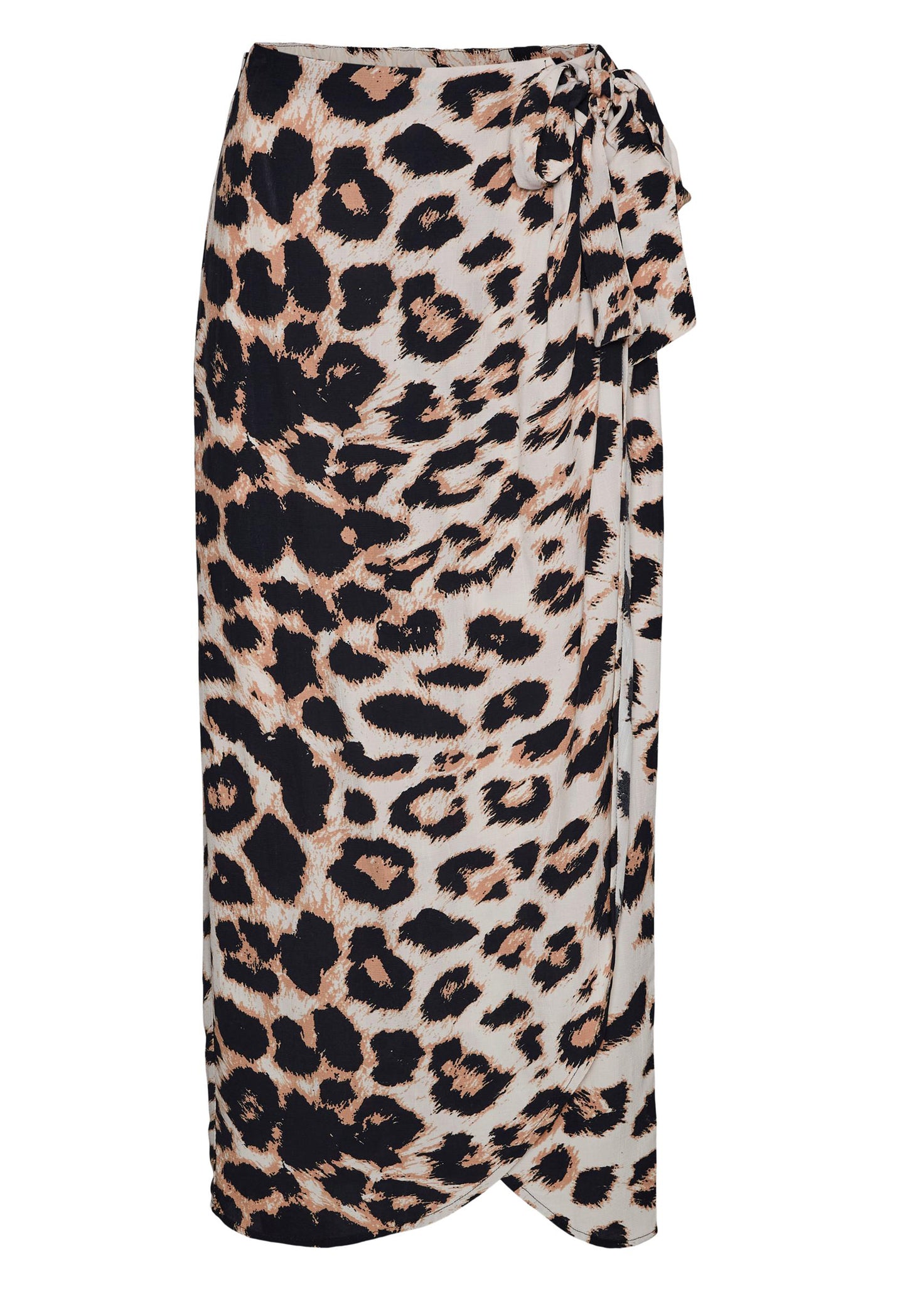 
                  
                    VERO MODA Ulina Leopard Print Wrap Midi Skirt in Brown & Black - One Nation Clothing
                  
                